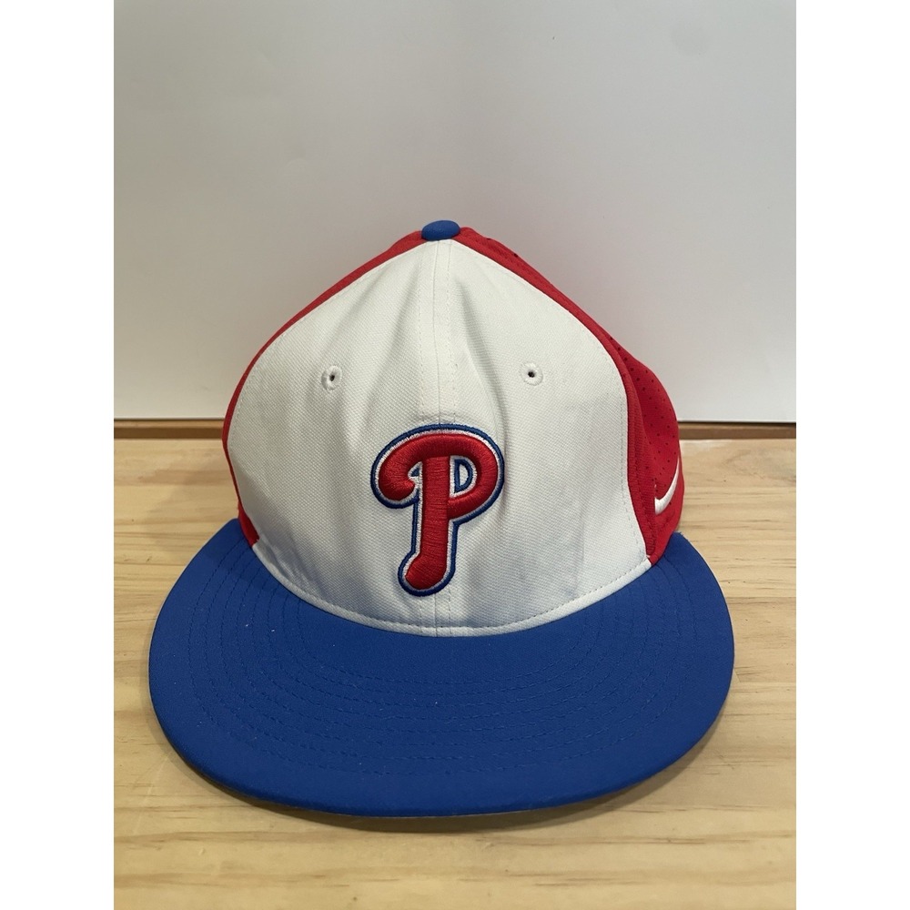 Nike Full Back (Small) Philadelphia Phillies Red Hat - Retro Look -Nike True Fit
